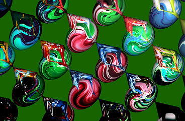 Image showing Abstract 3d background