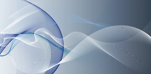 Image showing motion lines in white and blue tones