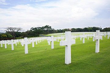 Image showing Manila American Cemetery and Memorial