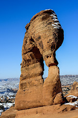 Image showing delicate arch, arches national park, ut