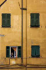 Image showing  windows in the city