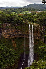 Image showing  falls in the isle of mauritius