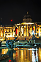 Image showing National Gallery building in London