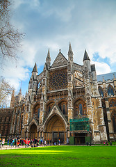 Image showing Westminster Abbey church in London