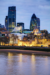 Image showing Financial district of the City of London