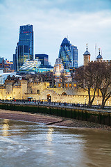 Image showing Financial district of the City of London