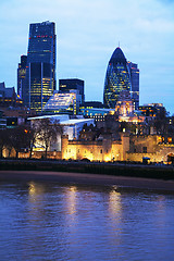 Image showing Financial district of the City of London