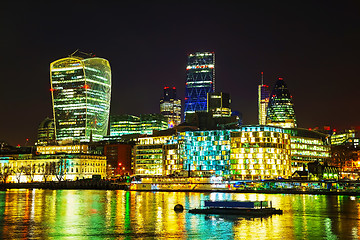 Image showing Financial district of the City of London