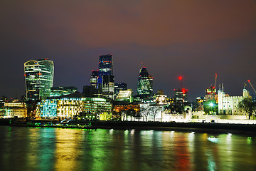 Image showing Financial district of the City of London