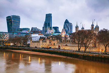 Image showing Financial district of the City of London