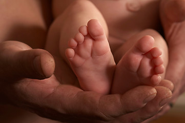 Image showing Baby's feet