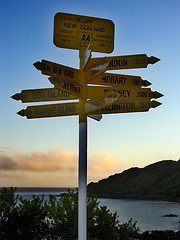 Image showing New Zealand, southernmost point