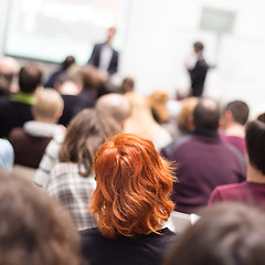 Image showing Audience in the lecture hall.