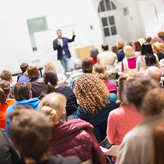 Image showing Audience in the lecture hall.