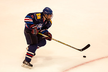 Image showing Hockey with the puck 