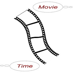 Image showing Movie time