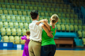 Image showing Dancing couple