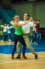 Image showing Dancing couple