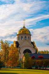 Image showing Church in autumn