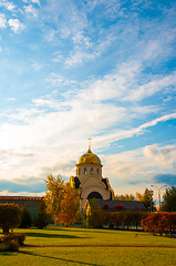 Image showing Church in autumn