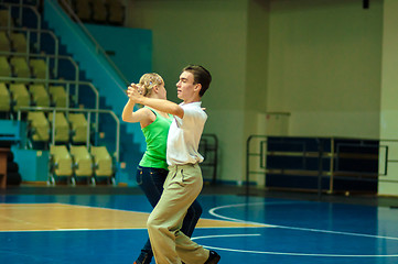 Image showing Dancing couple