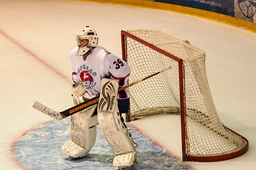 Image showing Hockey with the puck 