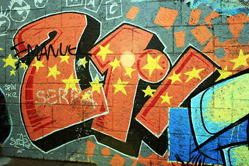 Image showing Abstract graffiti