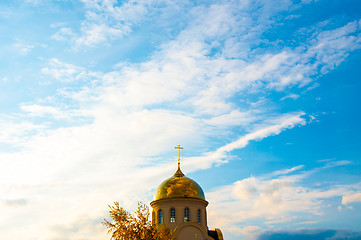 Image showing Church in autumn