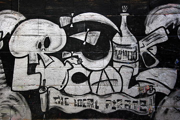 Image showing Abstract graffiti