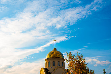 Image showing Church in autumn