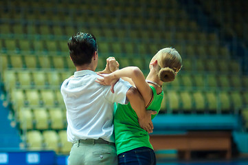 Image showing Dancing couple