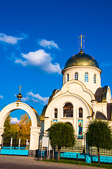 Image showing Church in autumn