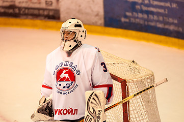 Image showing Hockey with the puck 