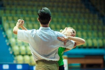 Image showing Dancing couple