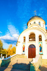 Image showing Church in autumn