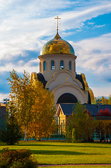 Image showing Church in autumn