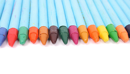 Image showing color crayons