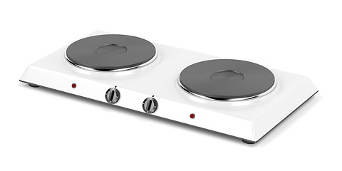 Image showing Double hot plate