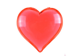 Image showing red heart isolated