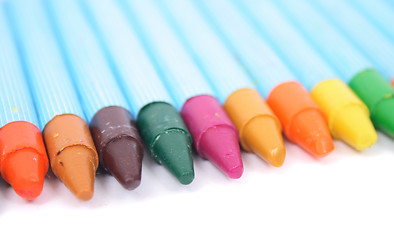 Image showing color crayons