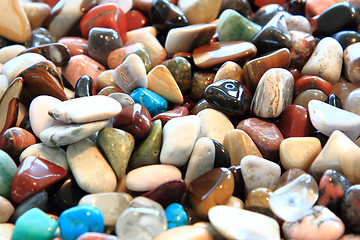 Image showing color natural gems background