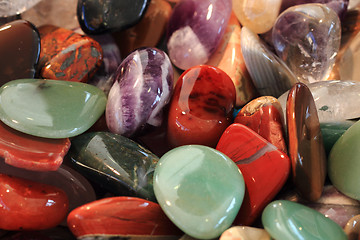 Image showing color natural gems background