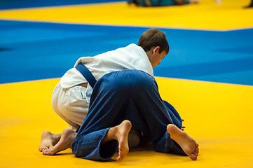 Image showing Judo competition youth. 