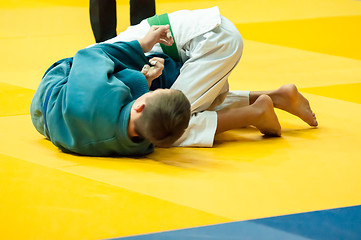 Image showing Two judoka