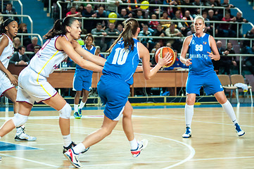 Image showing Basketball game,