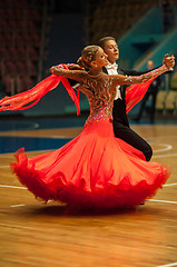 Image showing Dance couple,