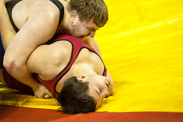 Image showing Sports wrestling