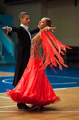 Image showing Dance couple,