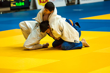 Image showing Judo competition youth. 