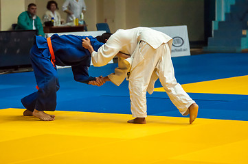 Image showing Judo competition youth. 